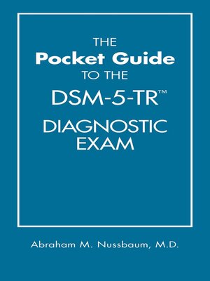 cover image of The Pocket Guide to the DSM-5-TR<sup>TM</sup> Diagnostic Exam